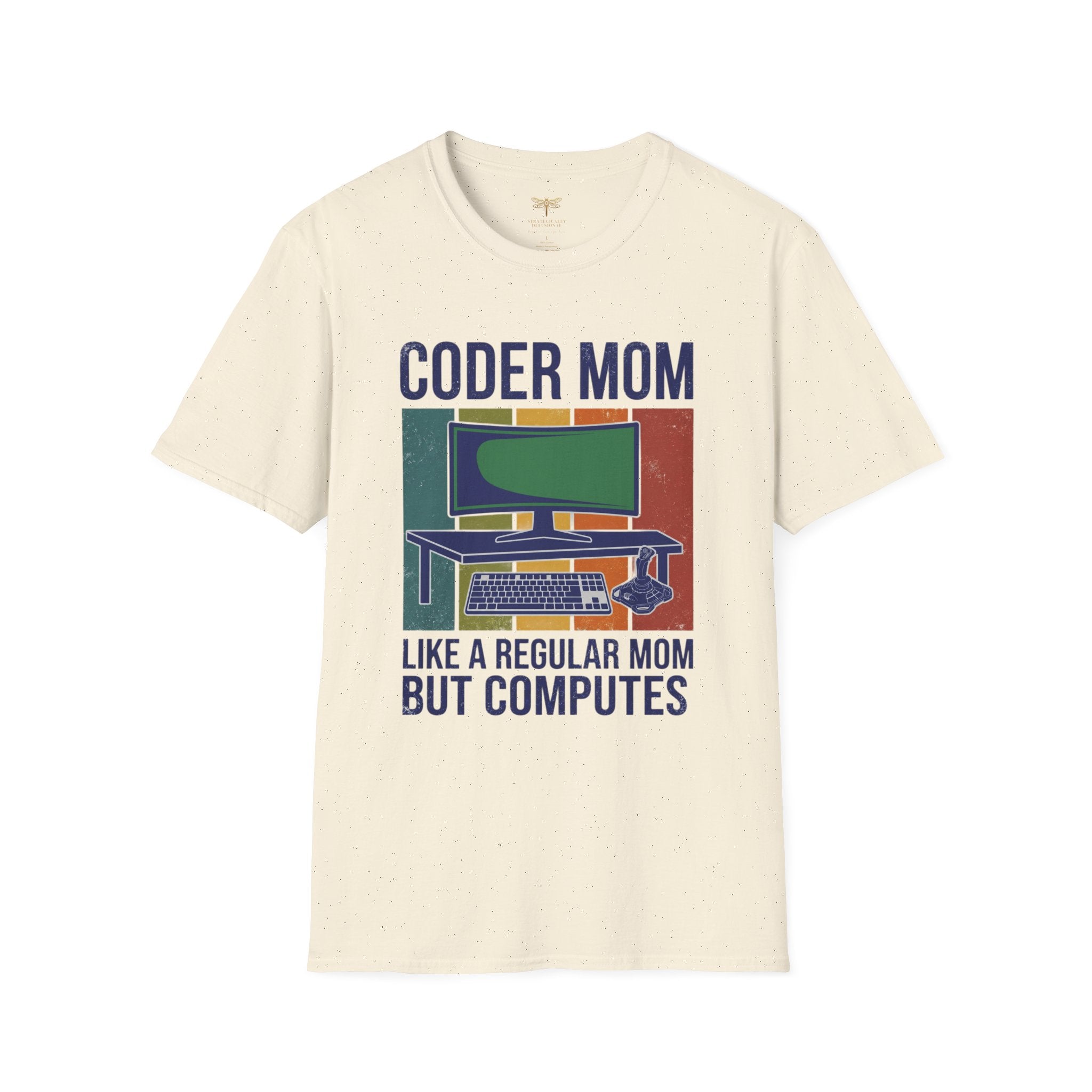 Coder Mom Like a Regular Mom But Computes T-Shirt