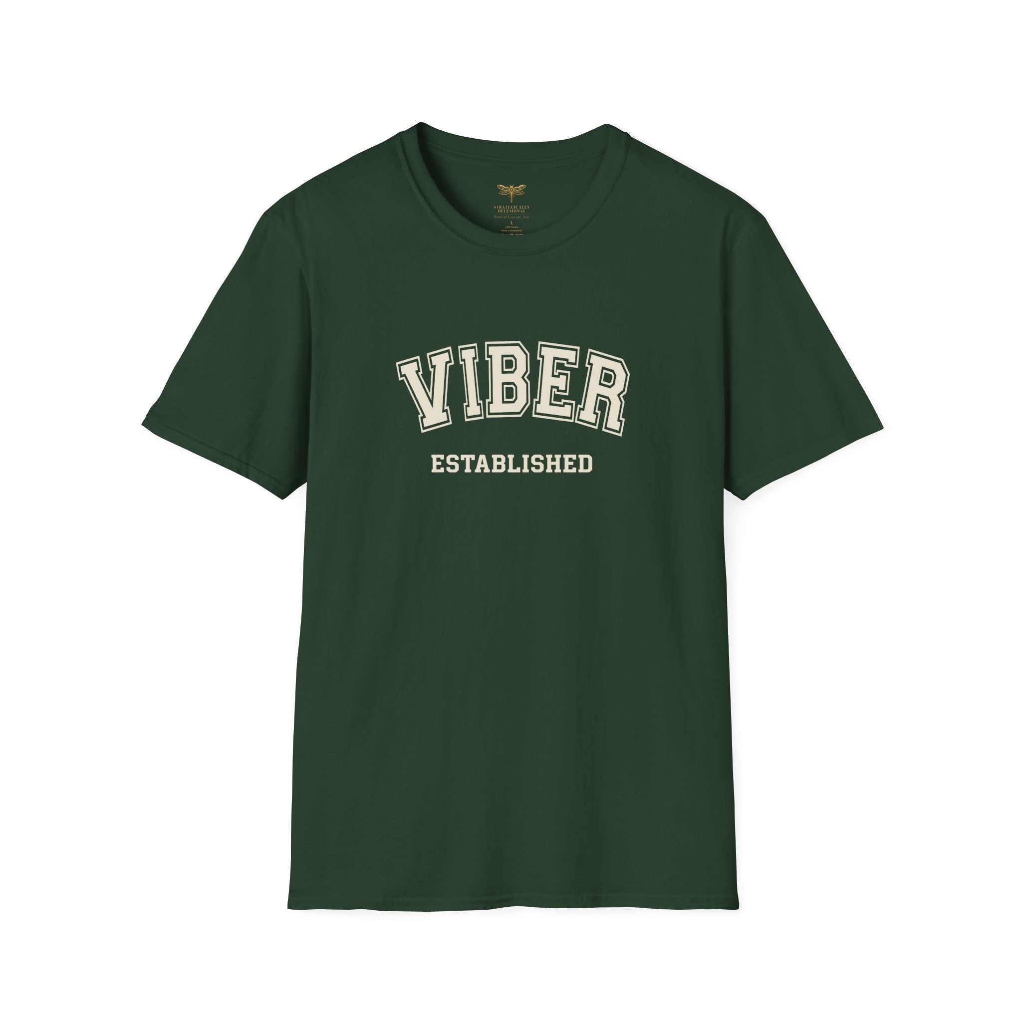Varsity Viber Established T-Shirt