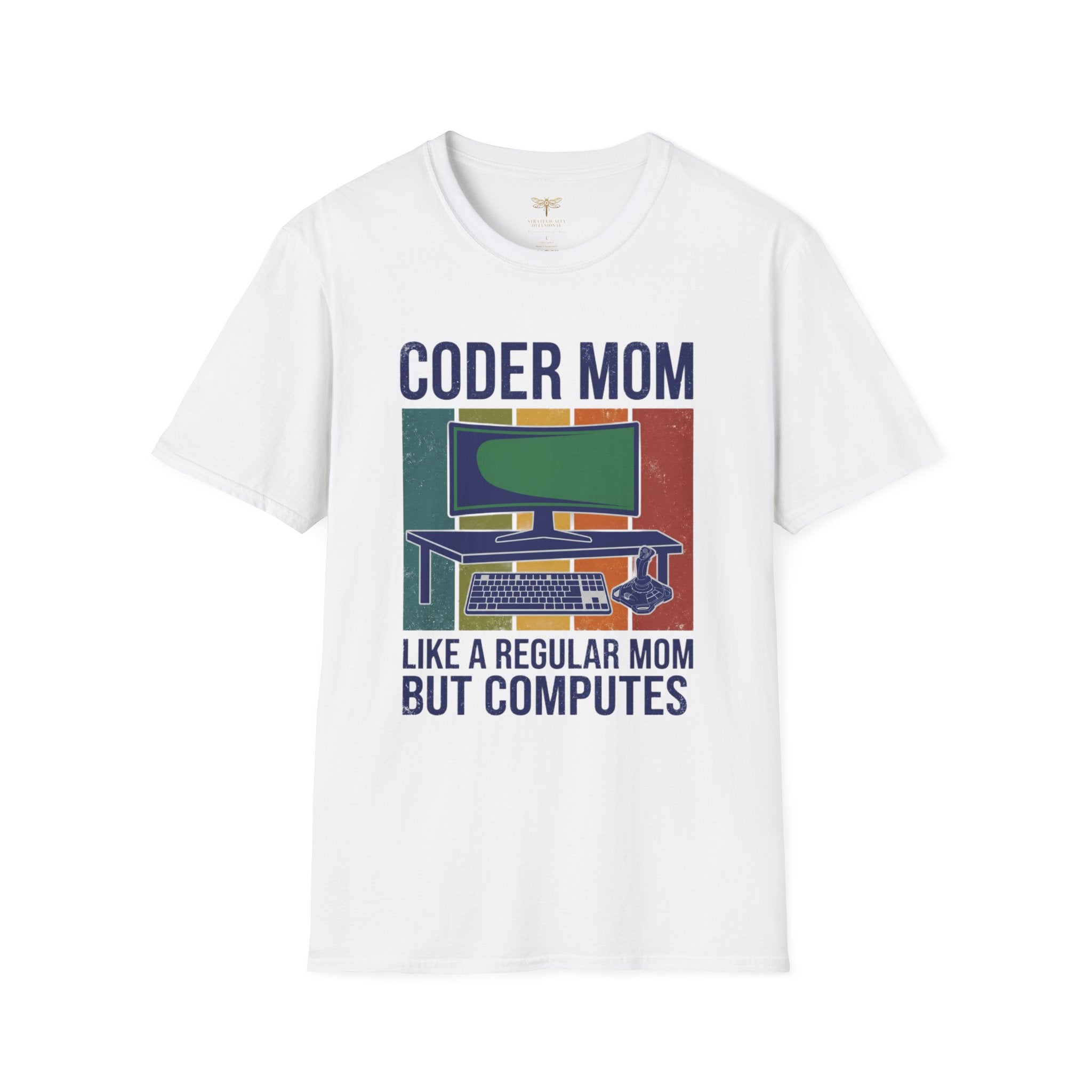 Coder Mom Like a Regular Mom But Computes T-Shirt