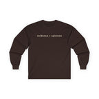 Evidence > Opinions Long Sleeve Tee