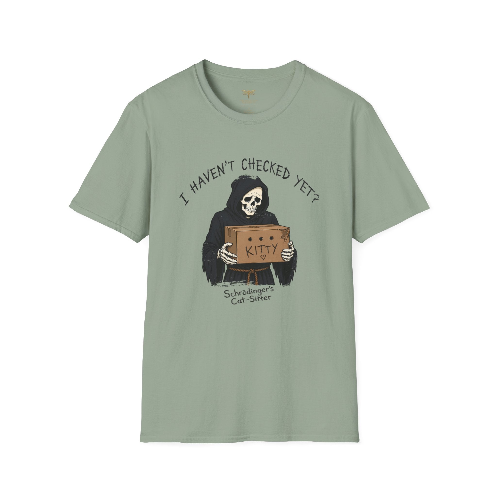 Schrödinger’s Cat-Sitter (noted) T-Shirt