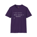 Logical Imperative While Alive Build T-Shirt