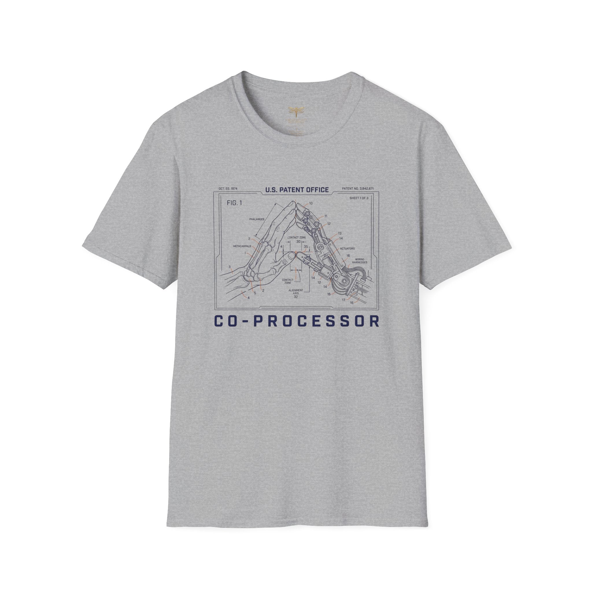 US Patent Office Co-Processor T-Shirt