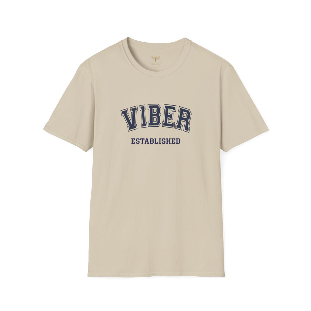 Varsity Viber Established T-Shirt
