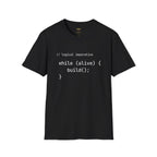 Logical Imperative While Alive Build T-Shirt