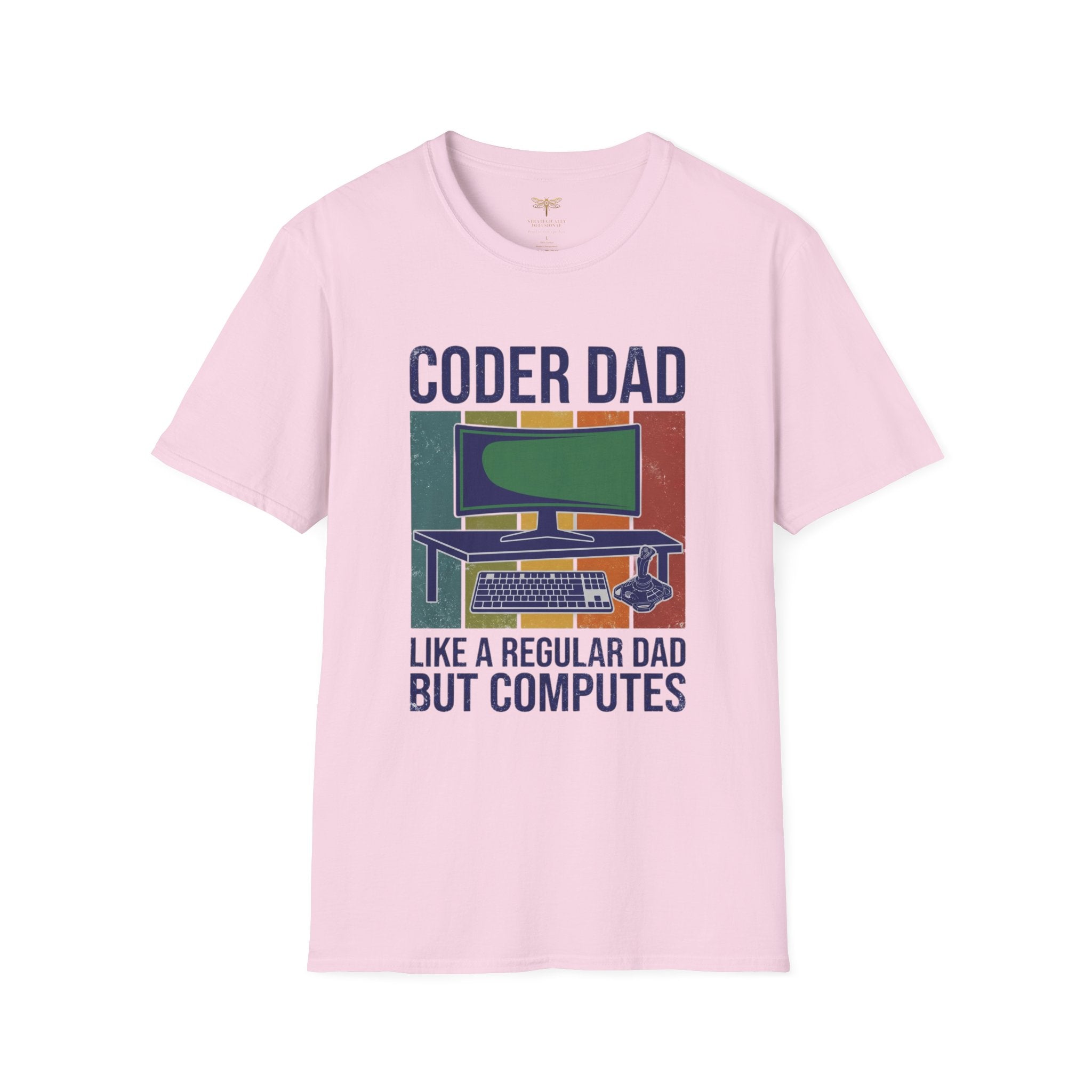 Coder Dad Like a Regular Dad But Computes T-Shirt