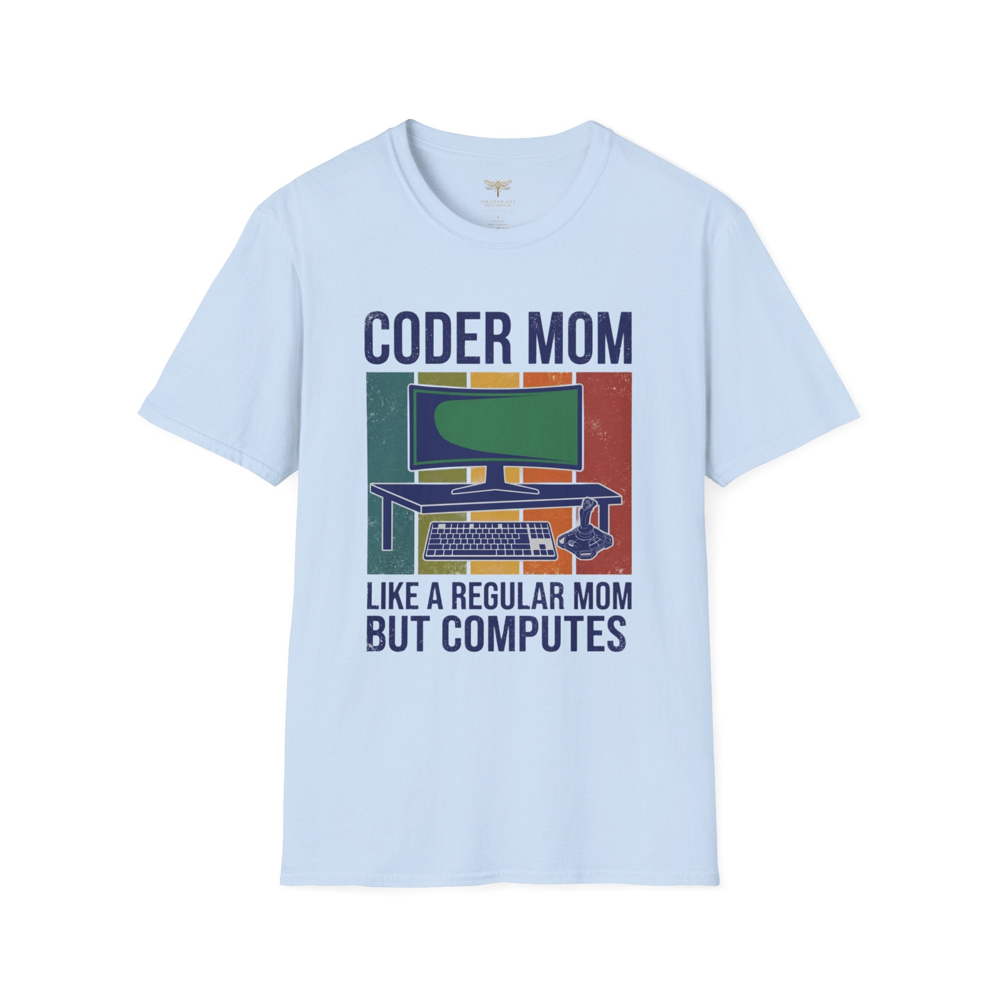 Coder Mom Like a Regular Mom But Computes T-Shirt