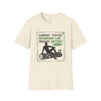 Current Status Recharging Organic Battery T-Shirt