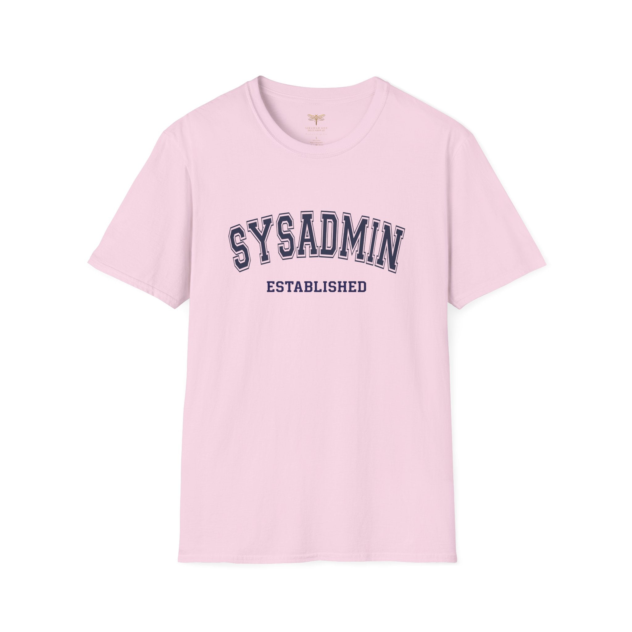 Varsity SysAdmin Established T-Shirt