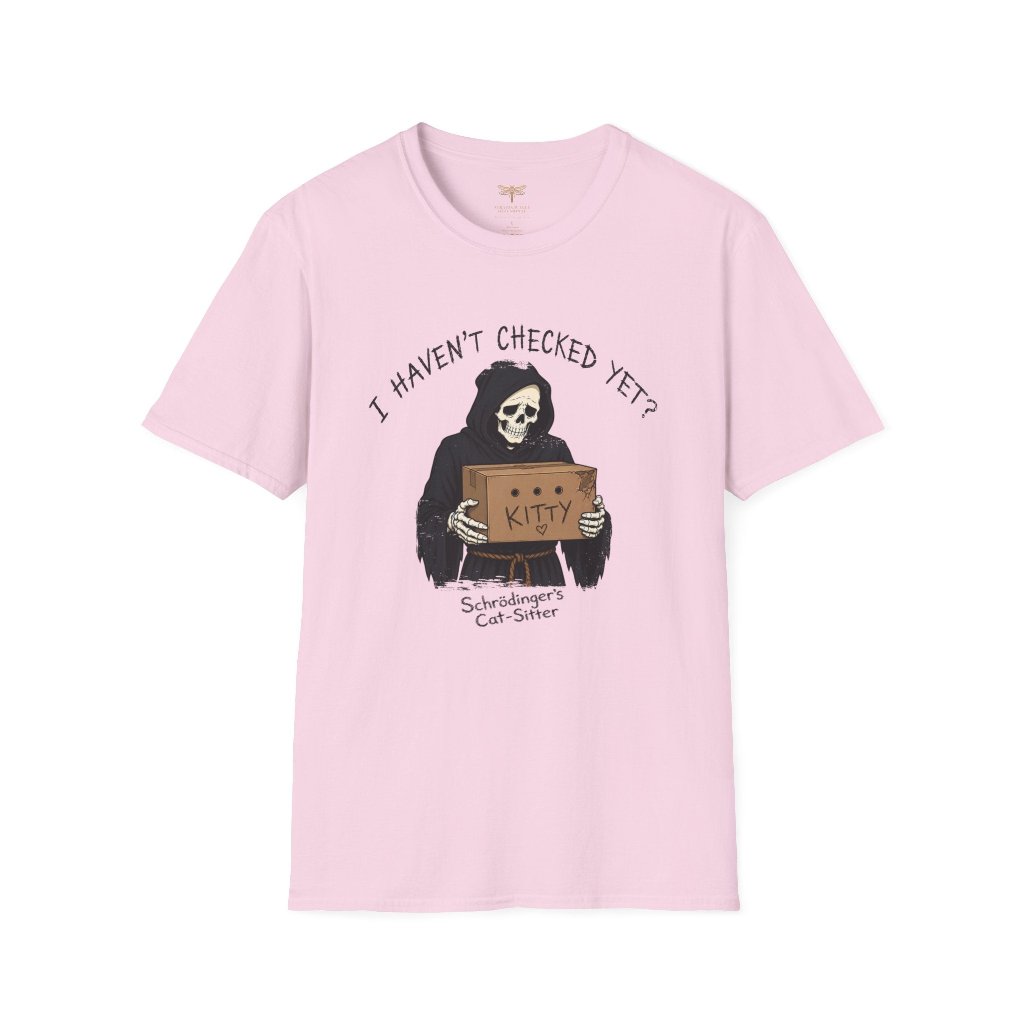 Schrödinger’s Cat-Sitter (noted) T-Shirt