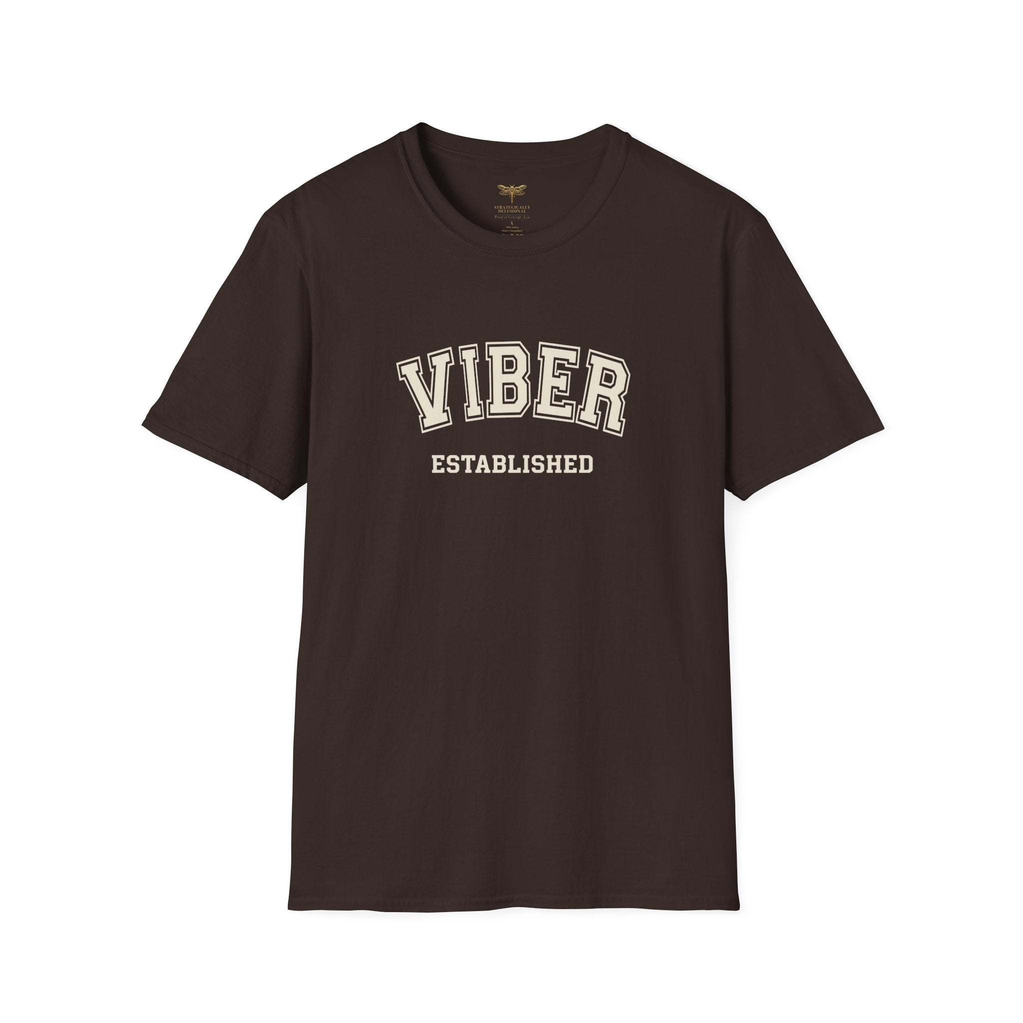 Varsity Viber Established T-Shirt