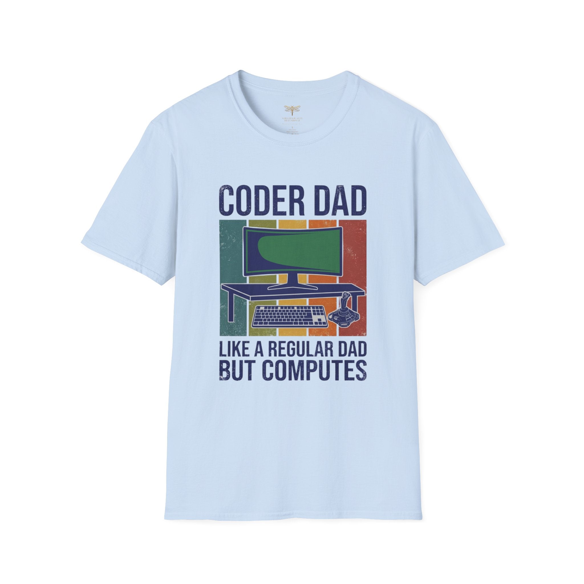 Coder Dad Like a Regular Dad But Computes T-Shirt