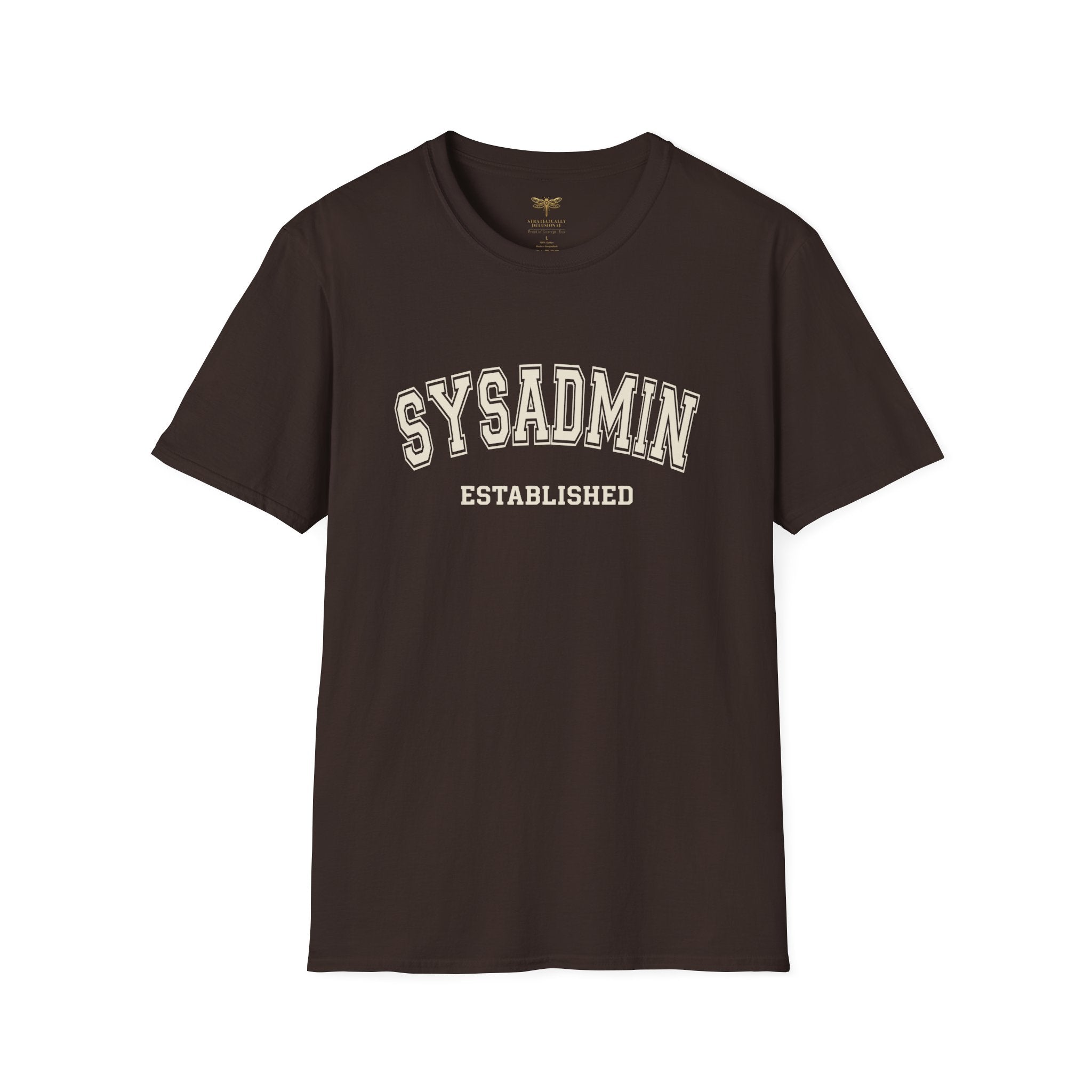 Varsity SysAdmin Established T-Shirt
